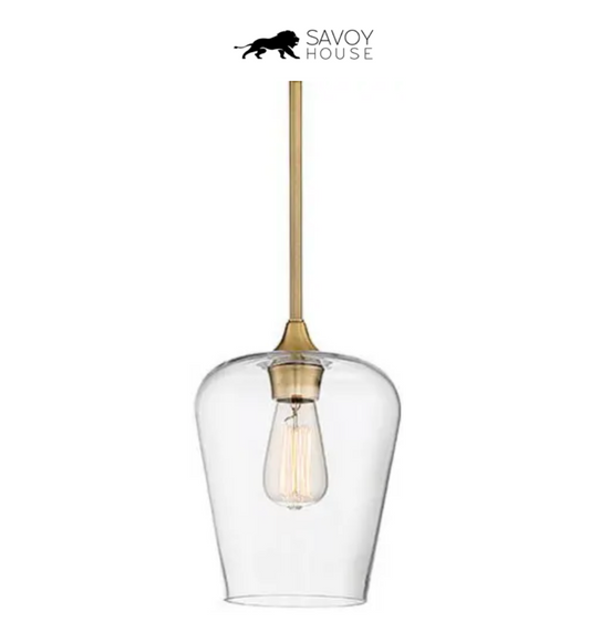 Savoy House Octave Single Light 9" Wide LED Mini Pendant