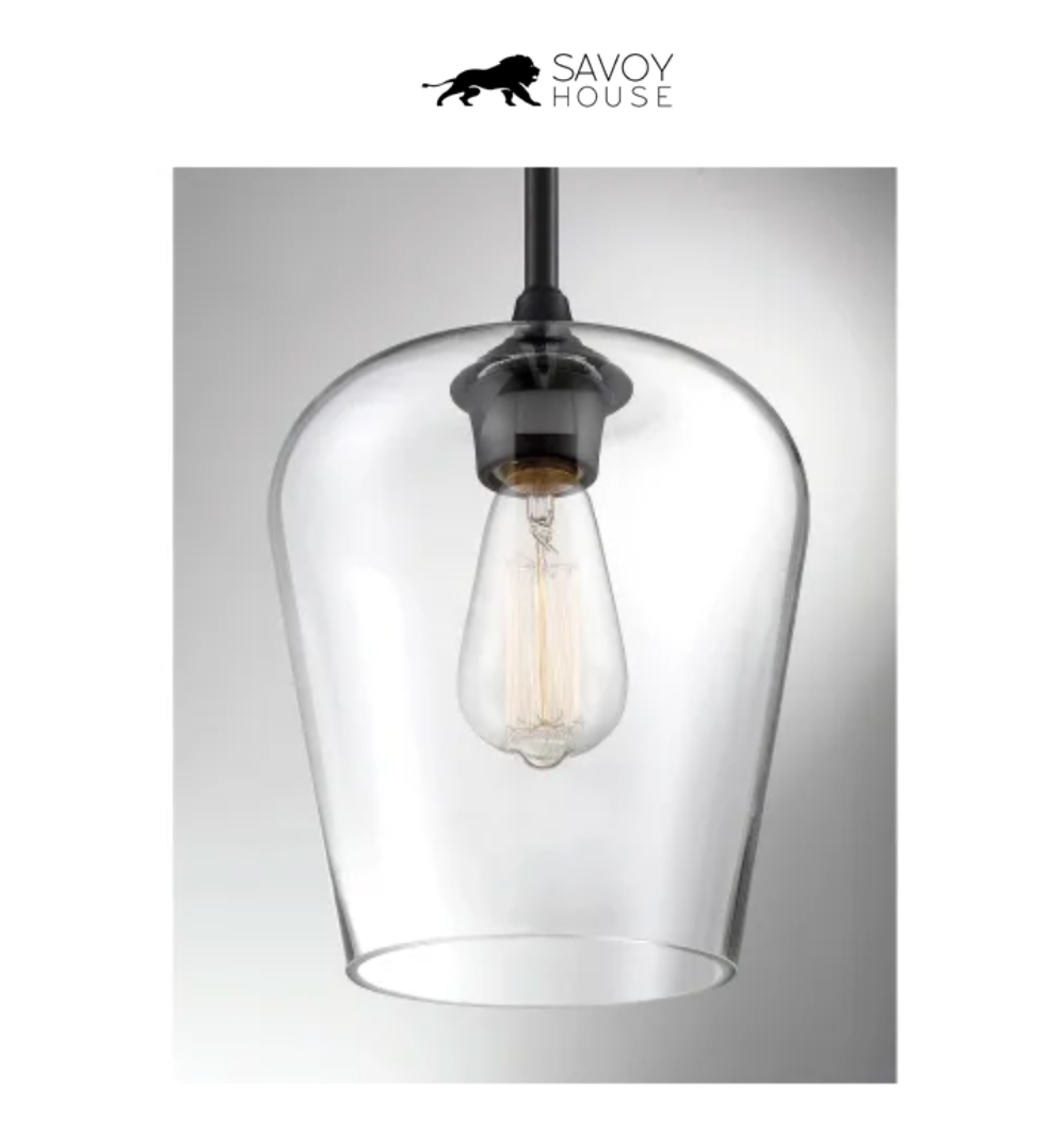 Savoy House Octave Single Light 9" Wide LED Mini Pendant