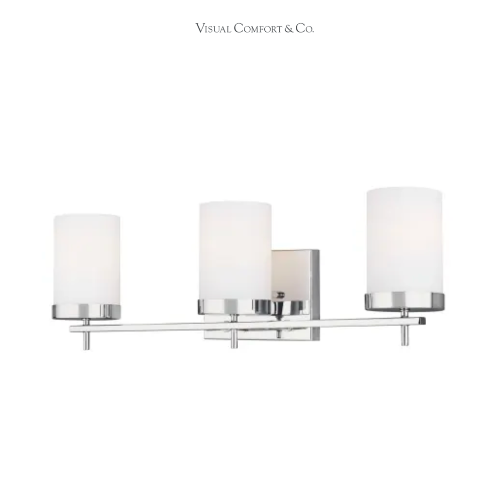 Visual Comfort Zire 3 Light 24" Wide LED Bathroom Vanity Light