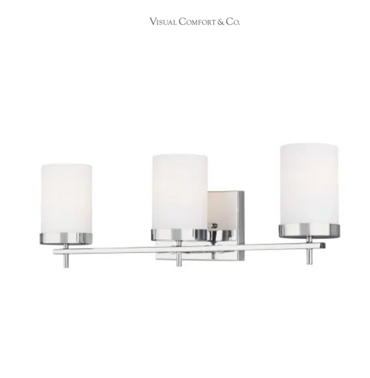 Visual Comfort Zire 3 Light 24" Wide LED Bathroom Vanity Light