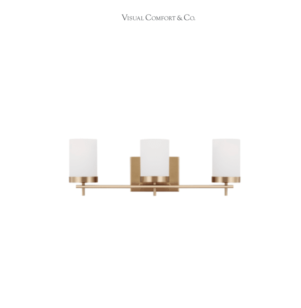 Visual Comfort Zire 3 Light 24" Wide LED Bathroom Vanity Light